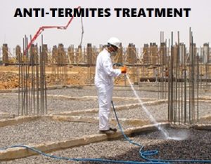 Anti termite preconstruction treatment services