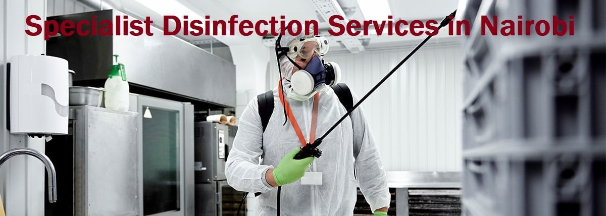 Specialist disinfection services in Nairobi