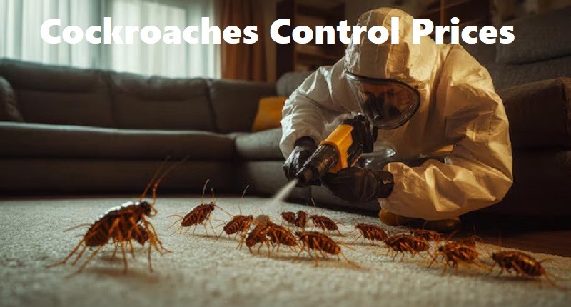 Cockroaches control prices