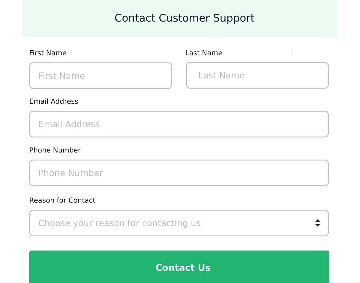Contact us Contact us