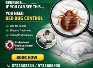 Bedbugs control services for homes & businesses