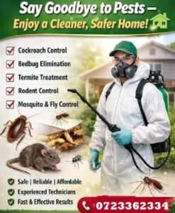 Best expert Fumigation and Pest control services in Kenya