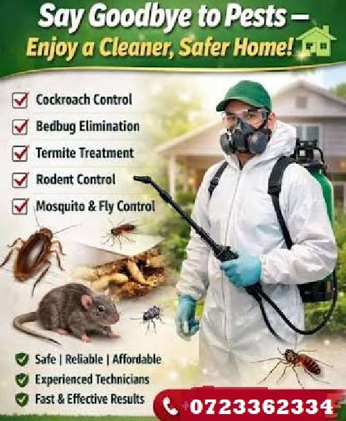 Best expert Fumigation and Pest control services in Kenya